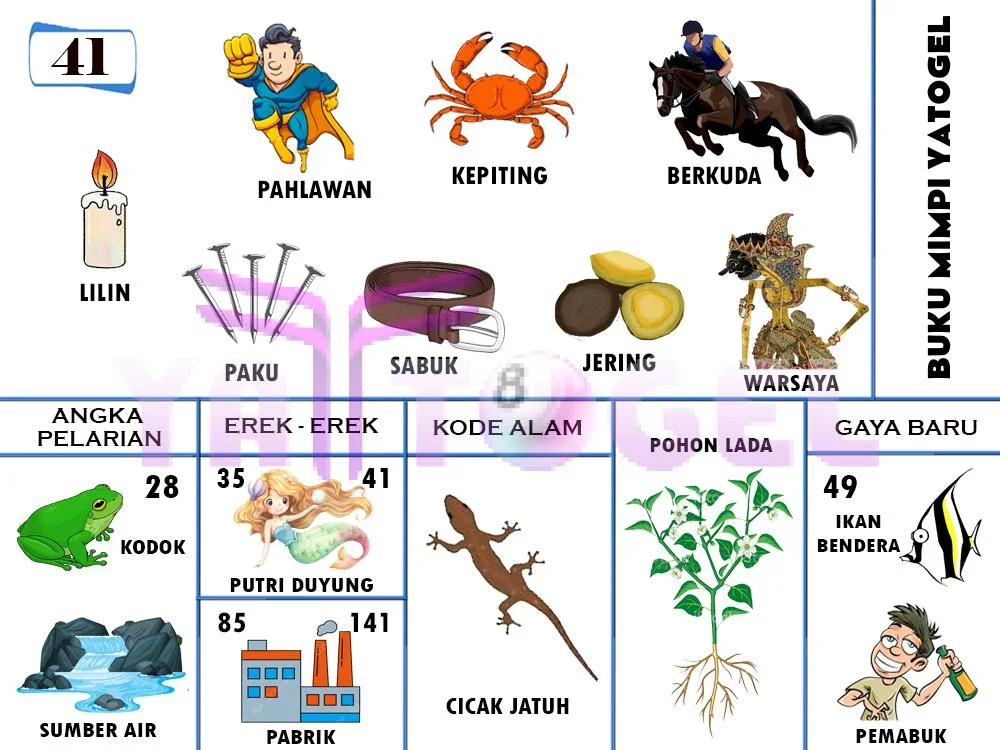buku mimpi erek erek togel 41